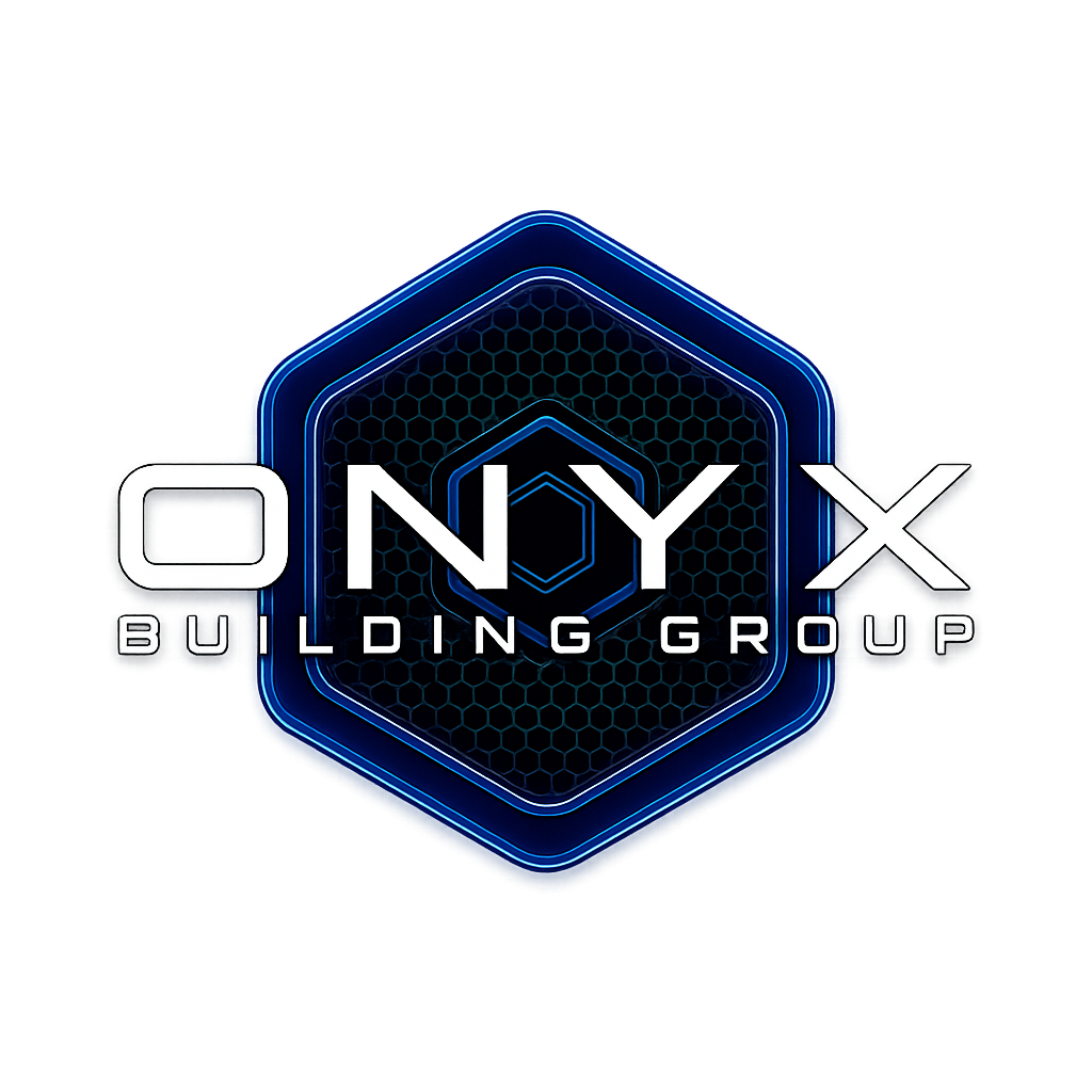 Onyx Building Group team on jobsite